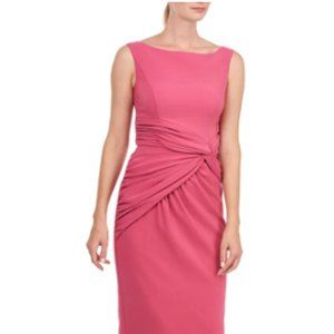Kay Unger Sleeveless Bateau Neck Midi Dress - US 2 - NWT